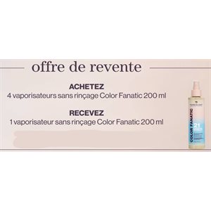 ACHETEZ 4 COLOR FANATIC 200 ML OBTENEZ