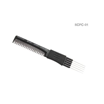 PEIGNE A CREPER FOURCHETTE METAL SALON CLUB #SCPC-01